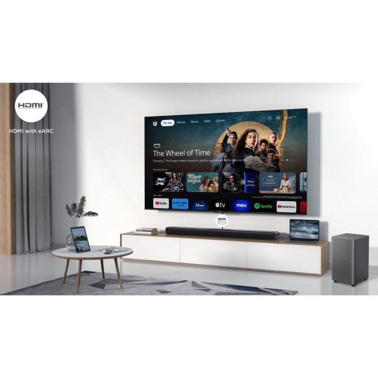 TCL S55H Class 2.1 Channel Sound Bar with Dolby Atmos Wireless Subwoofwer - Image 14