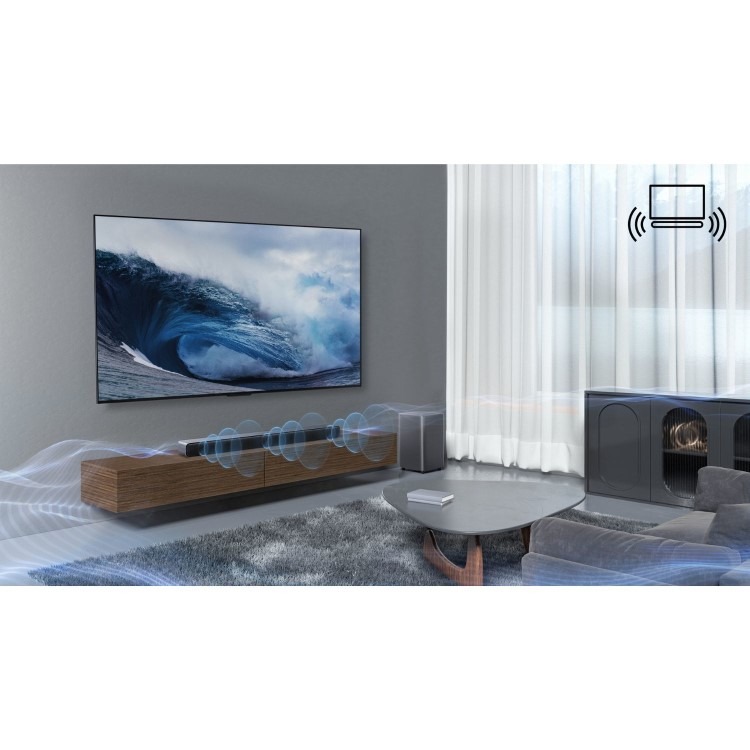TCL S55H Class 2.1 Channel Sound Bar with Dolby Atmos Wireless Subwoofwer - Image 15
