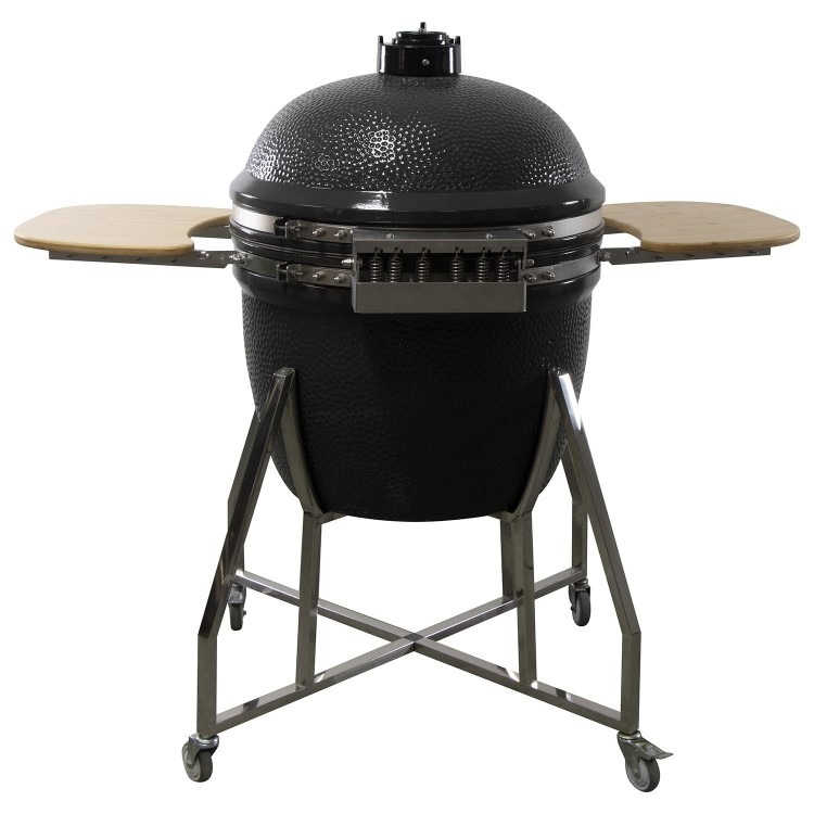 Boss Grill King Egg - 27 Inch Ceramic Kamado Style Charcoal Smoker BBQ Grill - Image 15