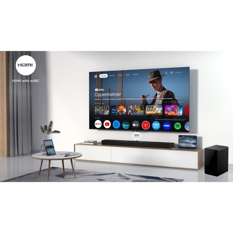 TCL Q75H Class 5.1.2 Channel Sound Bar with Dolby Atmos Wireless Subwoofwer - Image 16