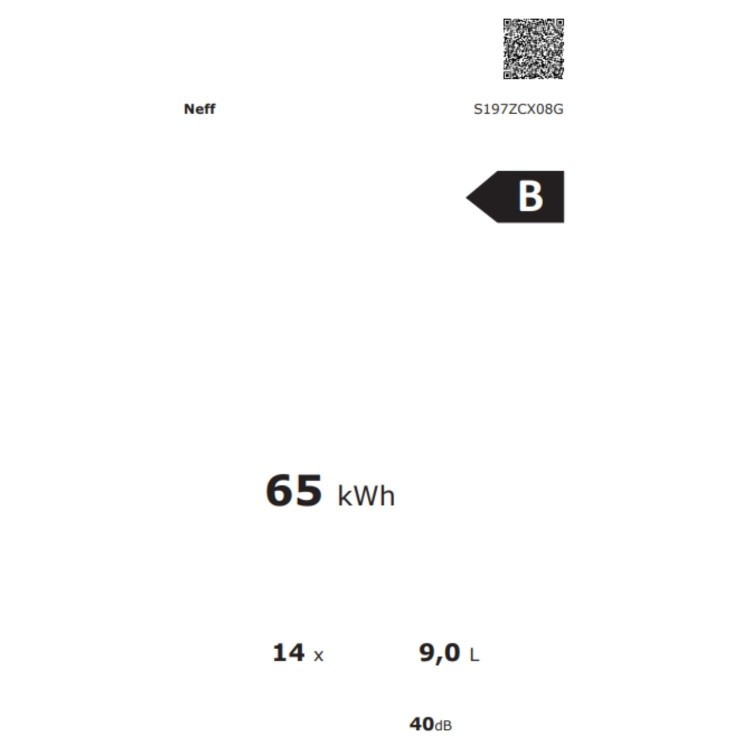 Neff N 70 Integrated Dishwasher - Smart, B-rated, Silver control panel - Image 16