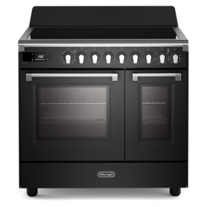 De Longhi 90cm Electric Range Cooker with Warming Zone - Anthracite
