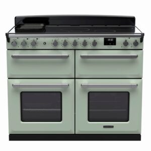 Rangemaster Estel Deluxe 110cm Induction Range Cooker - Mint + Chrome