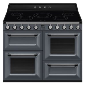 Smeg Victoria 110cm Electric Range Cooker - Slate Grey