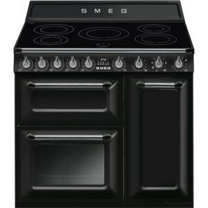 Smeg Victoria 90cm Electric Range Cooker - Black