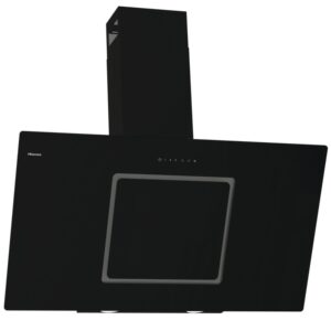 Hisense 100cm Angled Cooker Hood - Black
