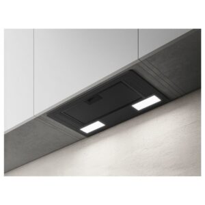Elica Deluxe 54cm Canopy Cooker Hood - Black