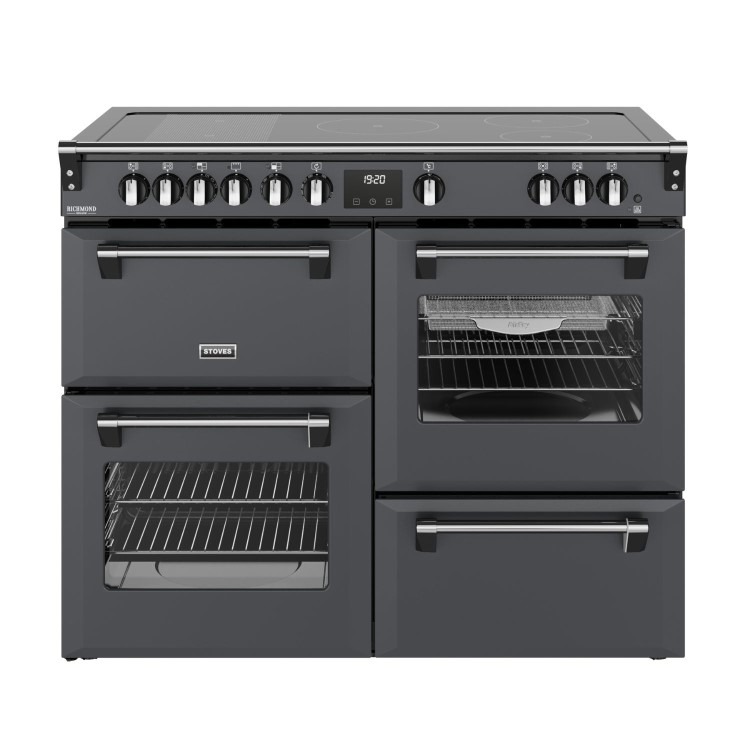 Stoves Richmond DX 110cm Electric Induction Range Cooker - Anthracite Grey