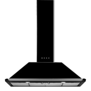 Smeg Victoria 110cm Chimney Cooker Hood - Black