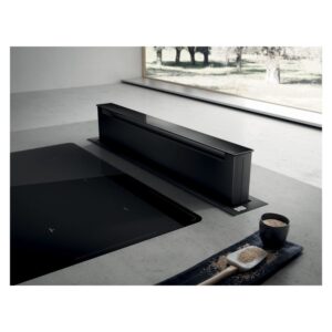 Elica 84cm Downdraft Extractor - Black