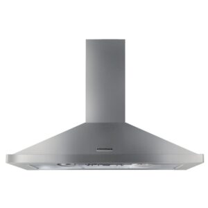 Rangemaster 90cm Chimney Cooker Hood - Stainless Steel & Chrome