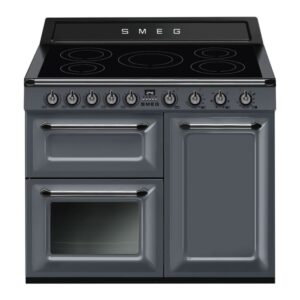 Smeg Victoria 100cm Electric Range Cooker - Slate Grey