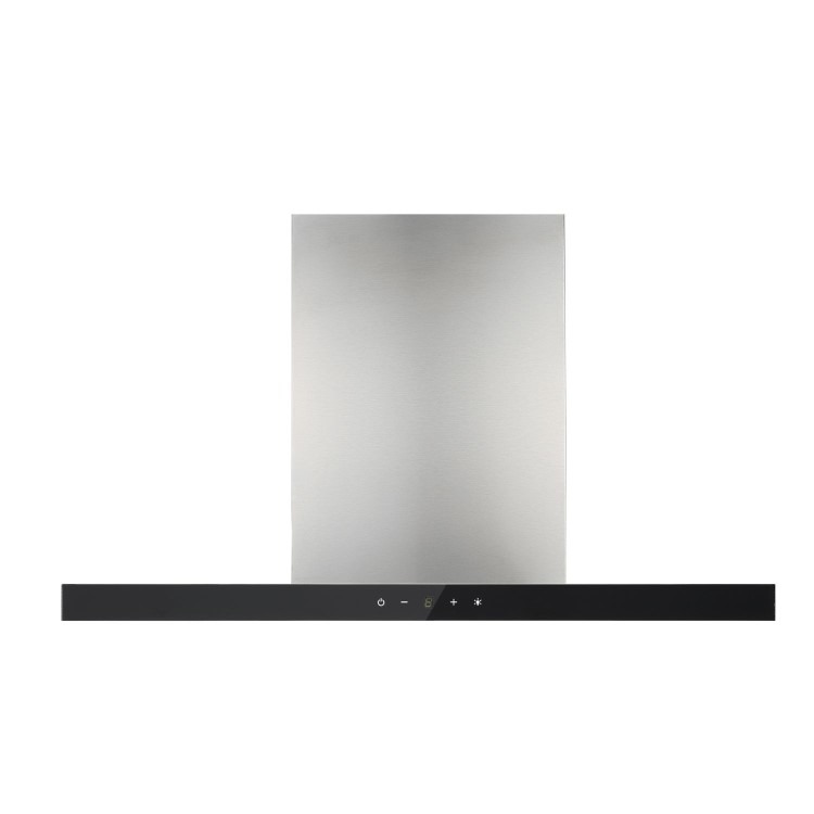 electriQ 60cm Slimline Chimney Cooker Hood - Stainless Steel - Image 2