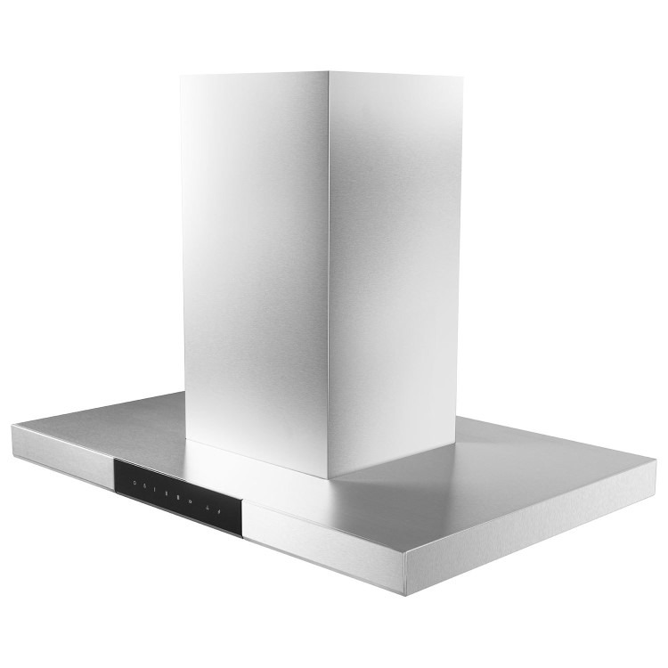 electriQ 90cm Island Hood with Hob to Hood Connection - Stainless Steel - Image 2