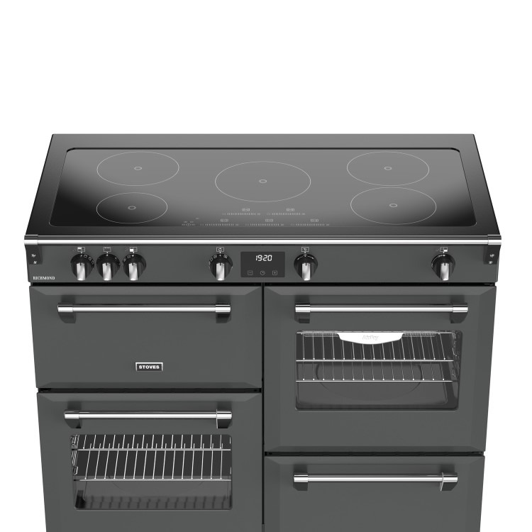 Stoves Richmond 110cm Electric Induction Range Cooker - Anthracite - Image 2
