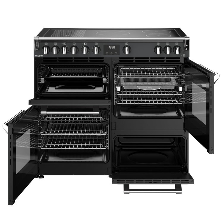 Stoves Richmond DX 100cm Electric Induction Range Cooker - Grey - Image 2