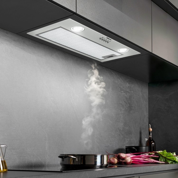 Hisense 60cm Canopy Cooker Hood – Stainless Steel - Image 2