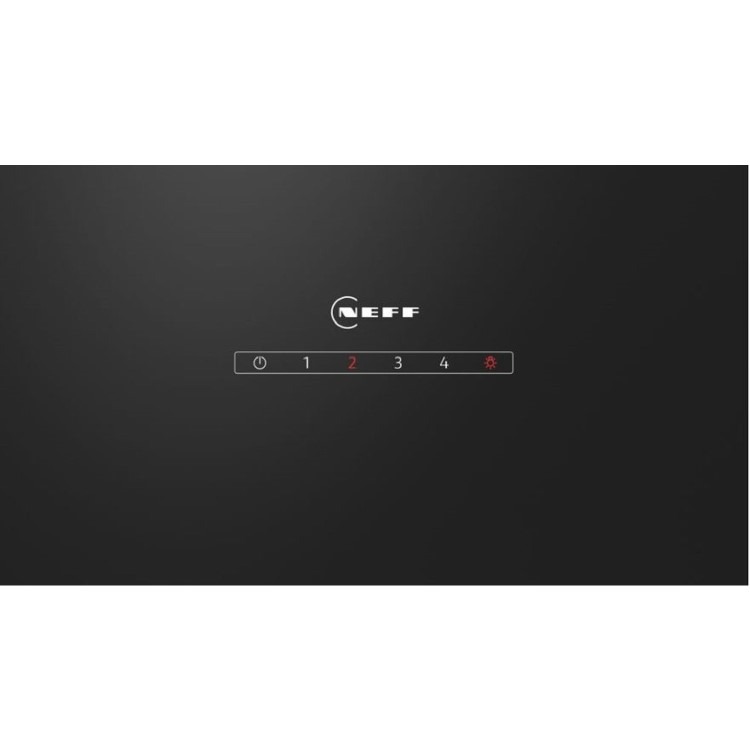 Neff N30 60cm Angled Chimney Cooker Hood - Black - Image 3