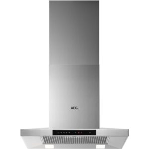 AEG 6000 Series 60cm Pyramid Chimney Cooker Hood - Stainless Steel