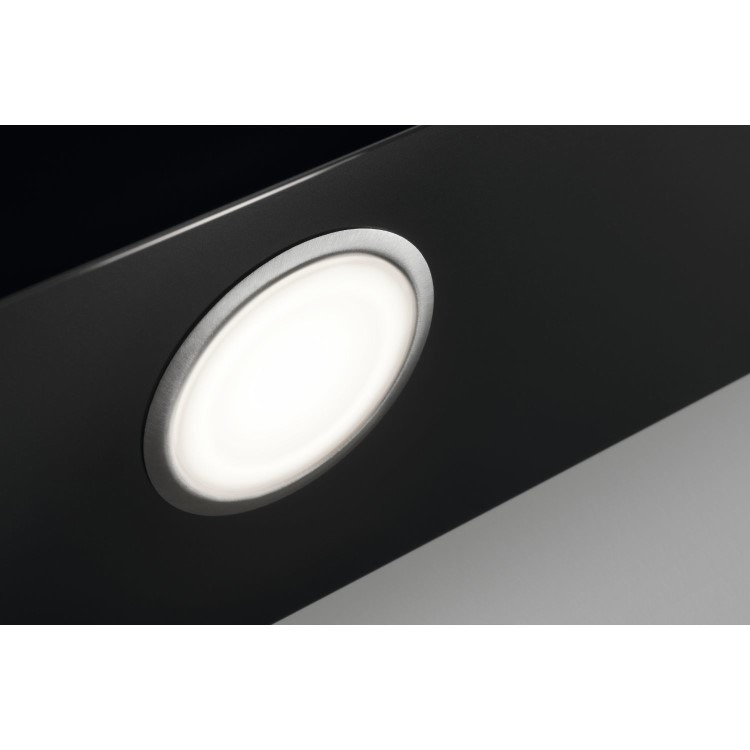 AEG 5000 Series 80cm Curved Glass Chimney Cooker Hood - Black - Image 2