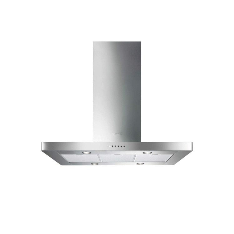 Smeg 90cm Slimline Island Hood - Stainless Steel - Image 2