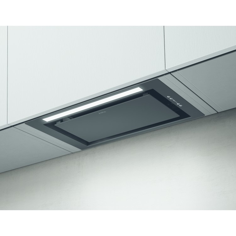 Elica Lane 72cm Canopy Cooker Hood - Black - Image 2