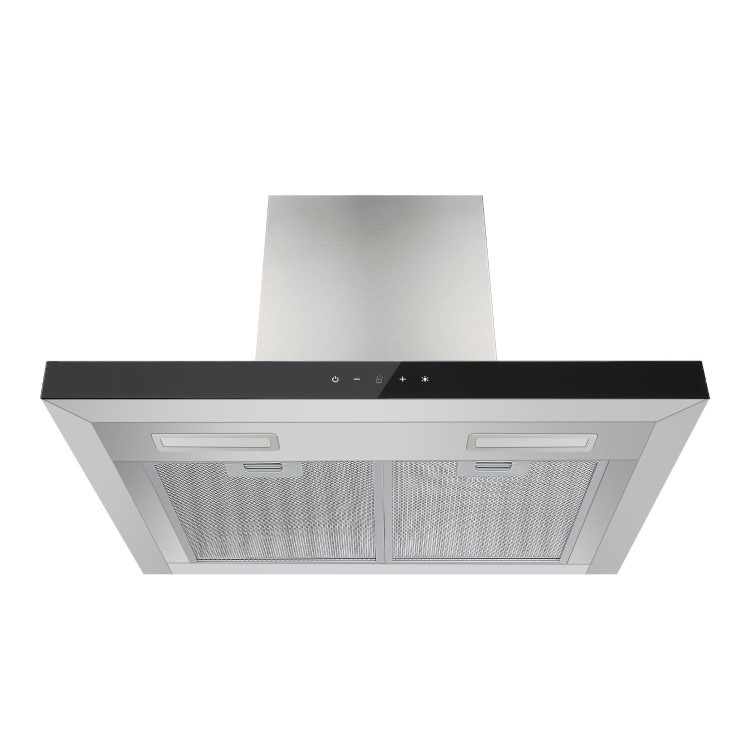 electriQ 60cm Slimline Chimney Cooker Hood - Stainless Steel - Image 3