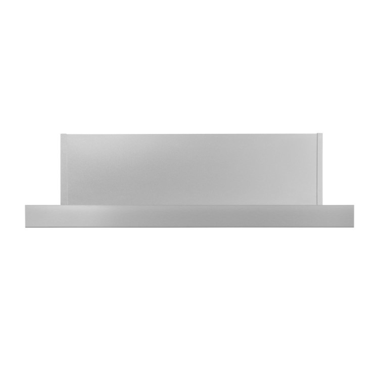 CDA 60cm Telescopic Canopy Cooker Hood - Silver - Image 3