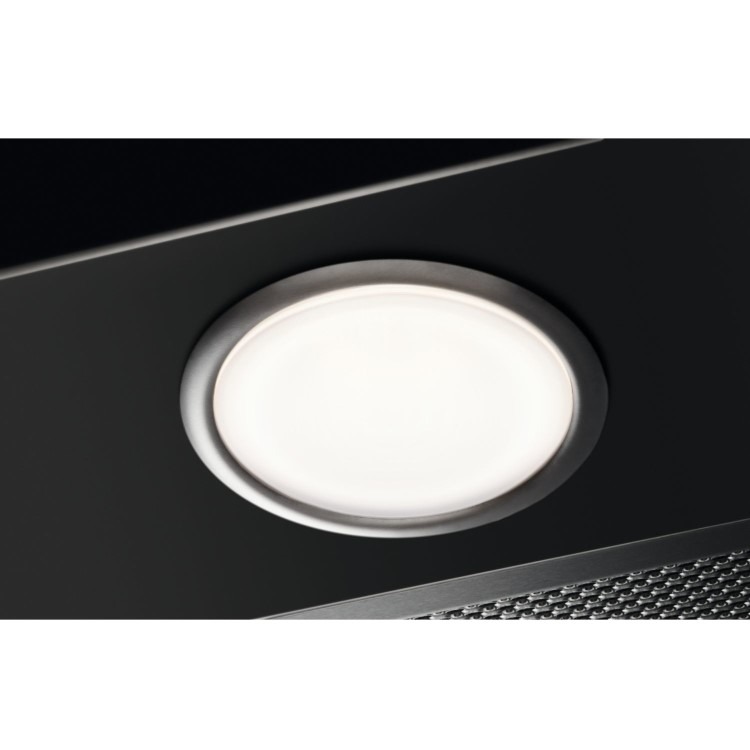 AEG 5000 Series 80cm Curved Glass Chimney Cooker Hood - Black - Image 3