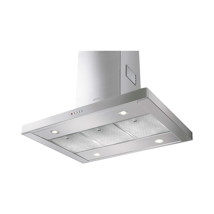 Smeg 90cm Slimline Island Hood - Stainless Steel - Image 3