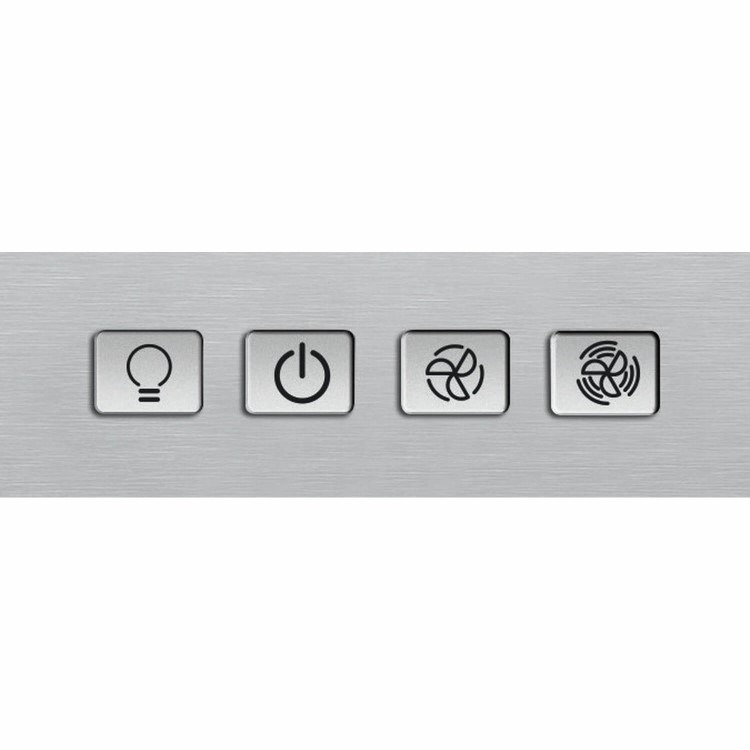 Hotpoint 70cm Curved Glass Cooker Hood - Stainless Steel - Image 3