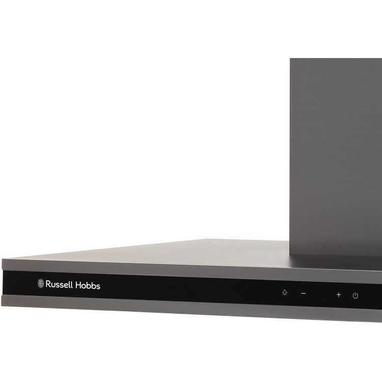 Russell Hobbs 90cm Flat Cooker Hood - Dark Steel - Image 3