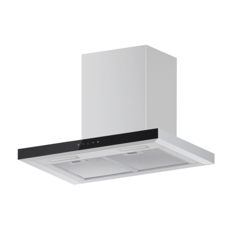 electriQ 60cm Slimline Chimney Cooker Hood - Stainless Steel - Image 4