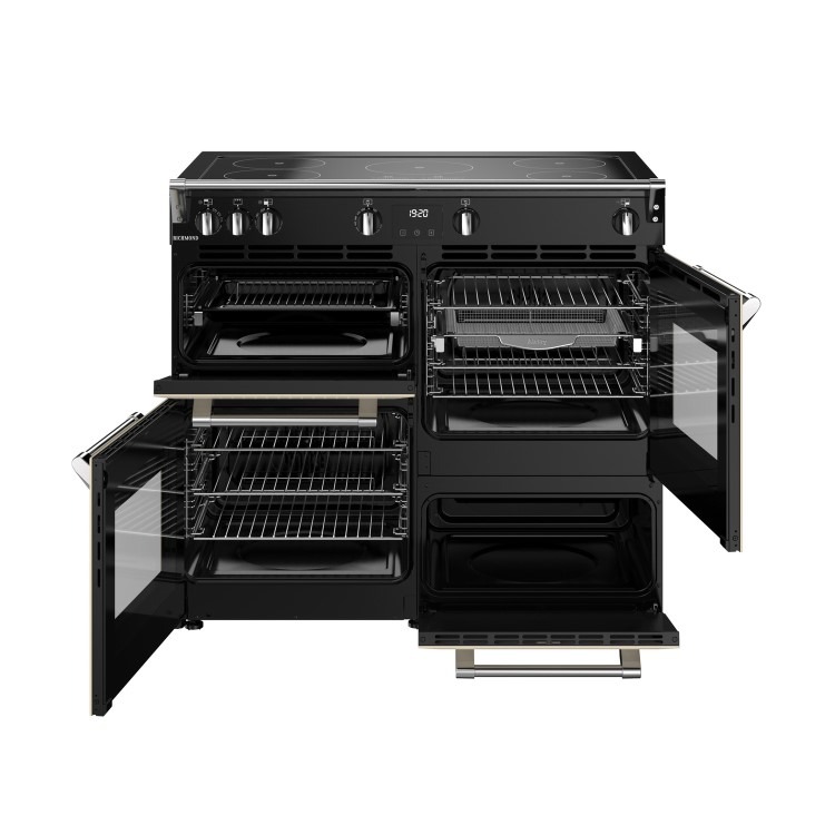 Stoves Richmond 100cm Electric Induction Range Cooker - Cream - Image 3