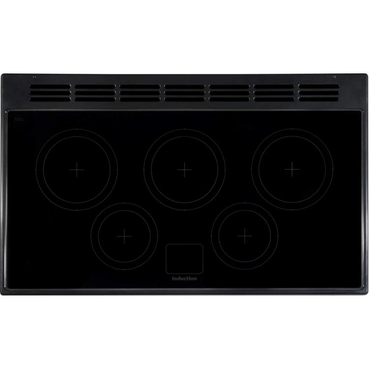 Rangemaster Professional Plus 100cm Electric Induction Range Cooker - Stainless Steel - Image 5