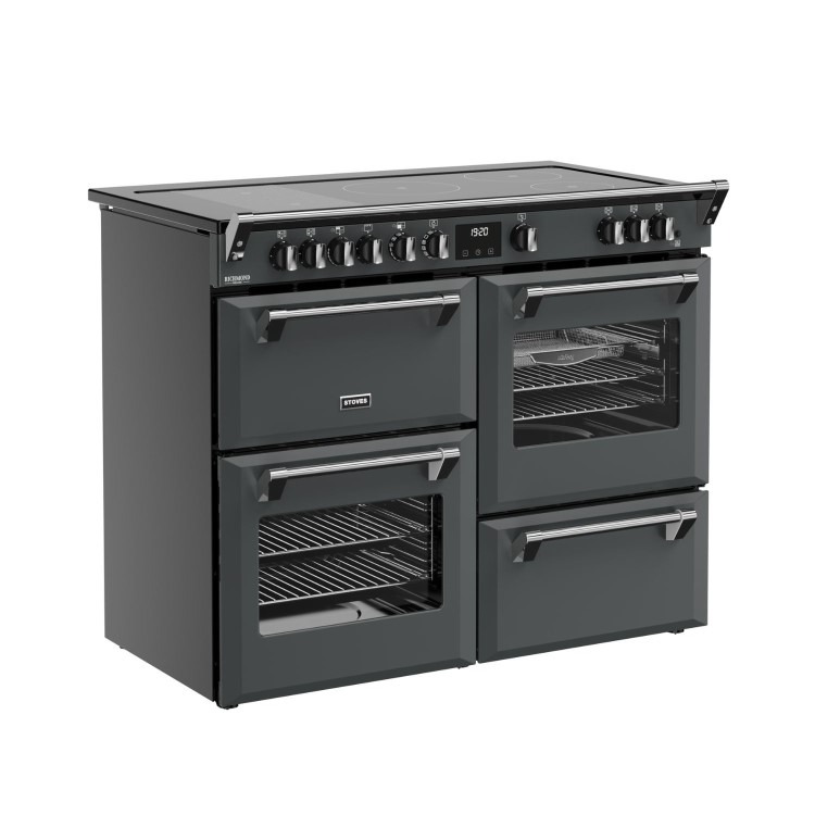 Stoves Richmond DX 110cm Electric Induction Range Cooker - Anthracite Grey - Image 2