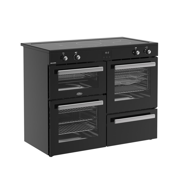 Belling Cookcentre 110cm Electric Induction Range Cooker - Black - Image 8