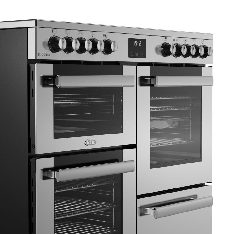 Belling Cookcentre 100cm Electric Range Cooker - Stainless Steel - Image 5