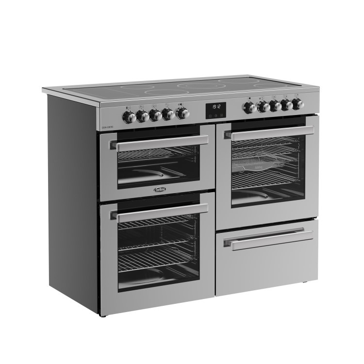Belling Cookcentre 110cm Electric Range Cooker - Stainless Steel - Image 4