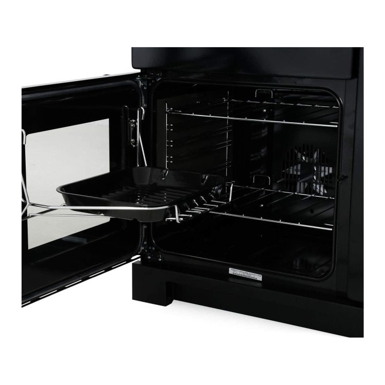 Rangemaster Kitchener 90cm Electric Range Cooker - Black - Image 5