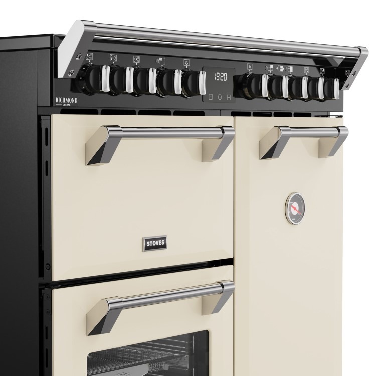 Stoves Richmond DX 90cm Electric Induction Range Cooker - Cream - Image 5