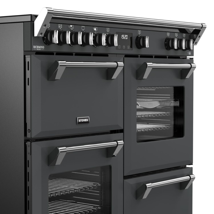 Stoves Richmond DX 100cm Electric Induction Range Cooker - Grey - Image 5