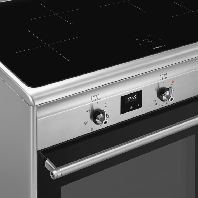 Smeg 90cm Electric Induction Cooker - Stainless Steel - Image 6