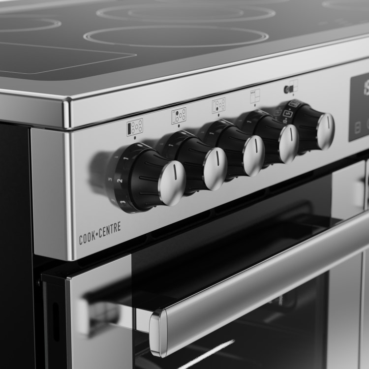 Belling Cookcentre 100cm Electric Range Cooker - Stainless Steel - Image 7