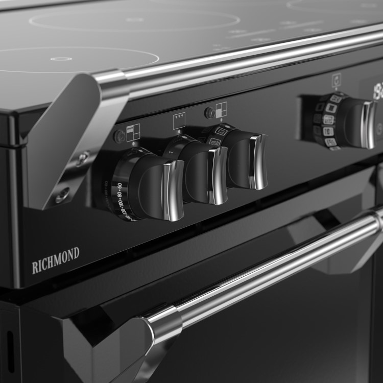 Stoves Richmond 110cm Electric Induction Range Cooker - Black - Image 5