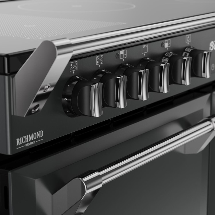 Stoves Richmond DX 110cm Electric Induction Range Cooker - Anthracite Grey - Image 5