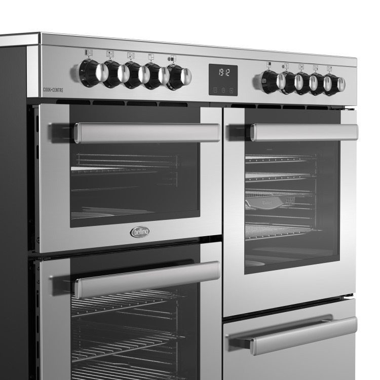 Belling Cookcentre 110cm Electric Range Cooker - Stainless Steel - Image 3