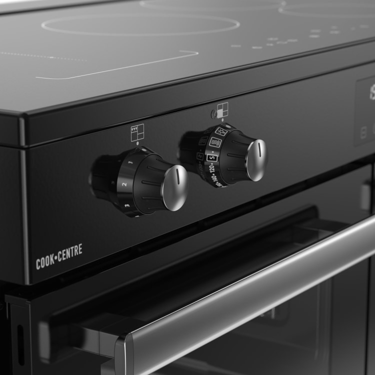 Belling Cookcentre 110cm Electric Induction Range Cooker - Black - Image 5