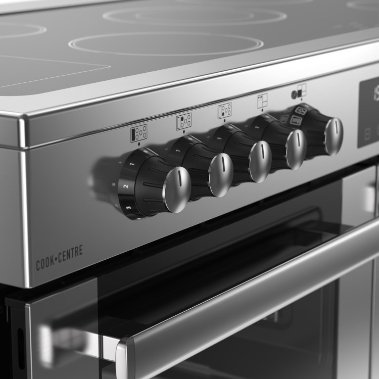Belling Cookcentre 110cm Electric Range Cooker - Stainless Steel - Image 5