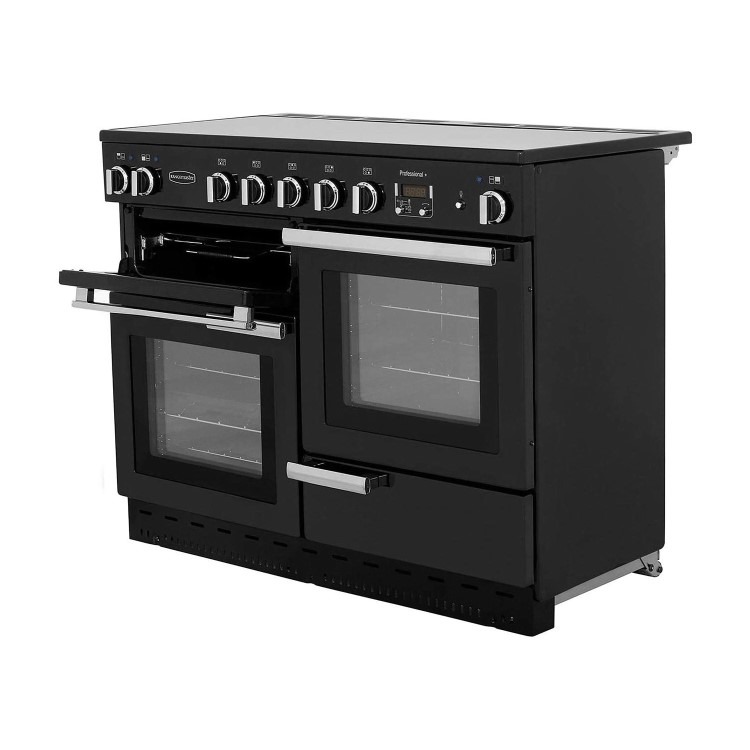 Rangemaster Professional Plus 110cm Electric Induction Range Cooker - Black - Image 6